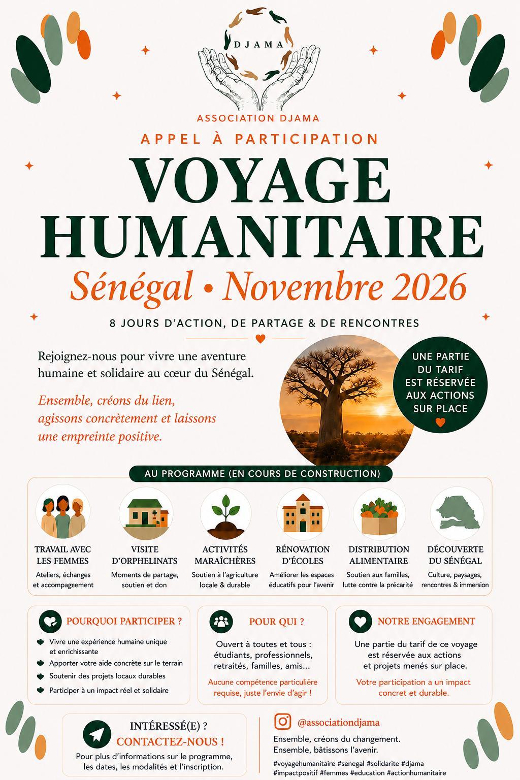 Voyage Humanitaire Sénégal