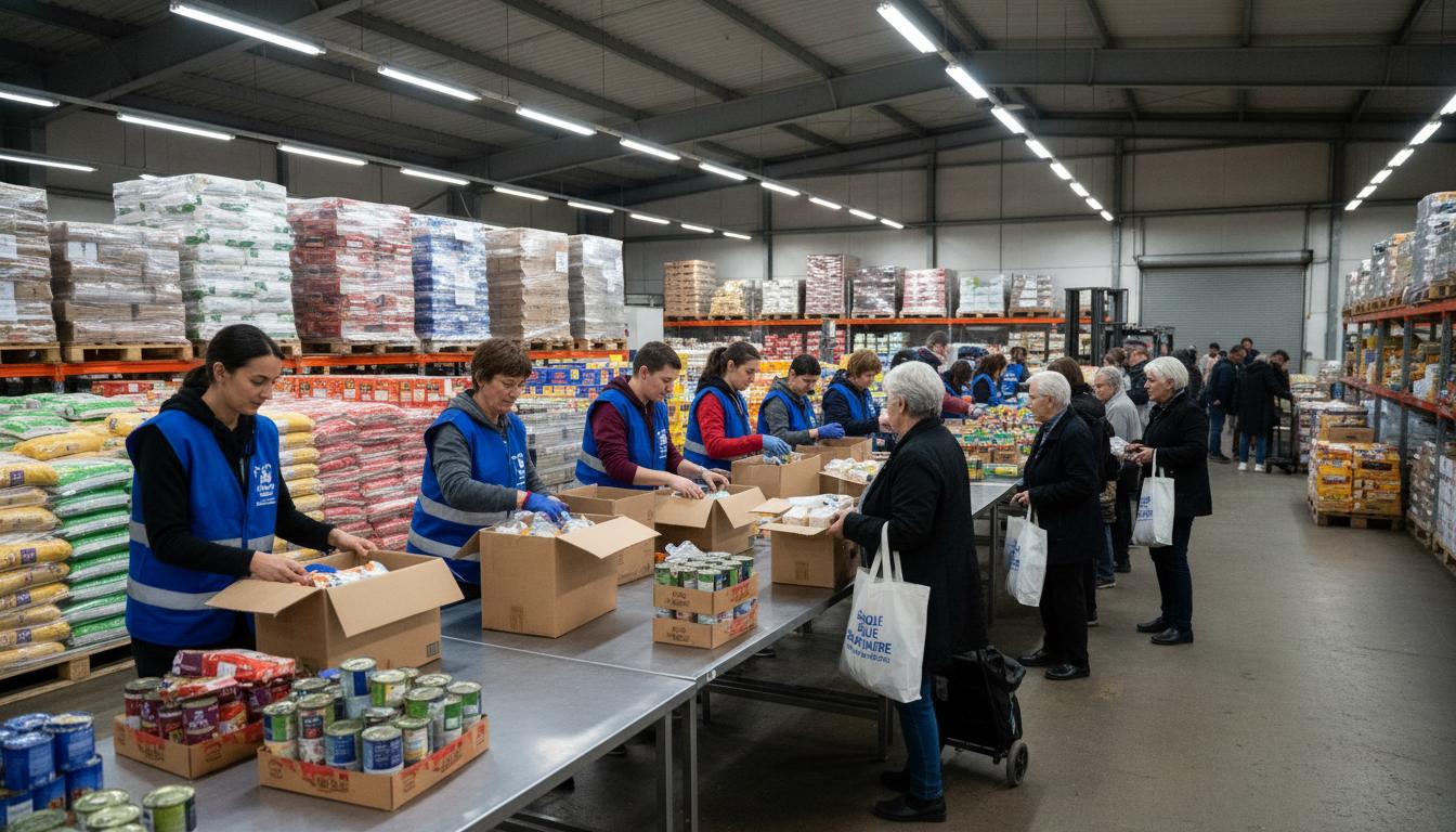 De l'aide humanitaire concrète sur le terrain